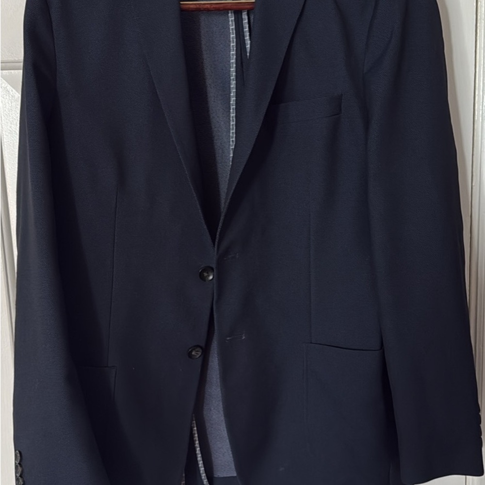 Haggar Navy Men's Blazer